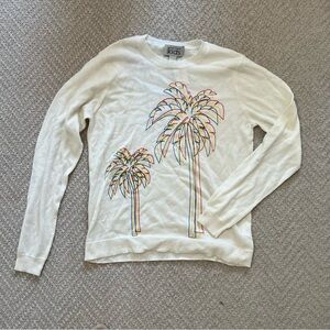 NWT Autumn Cashmere Palm Tree Sweater
